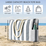 BK107 Beach Bags for Women Swim Pool Bag Large Tote